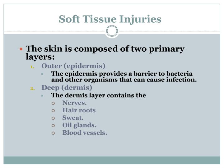 PPT - Soft Tissue Injuries PowerPoint Presentation - ID:4934886