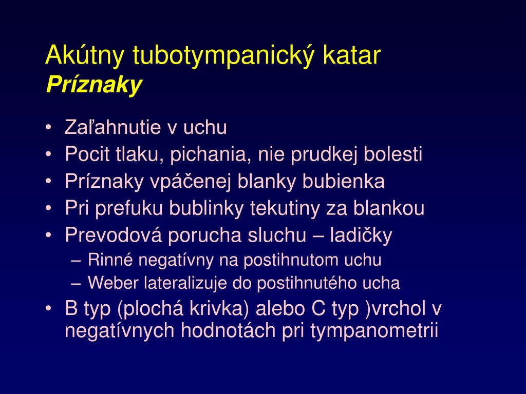 PPT - Choroby sluchového orgánu PowerPoint Presentation, free download -  ID:4938362