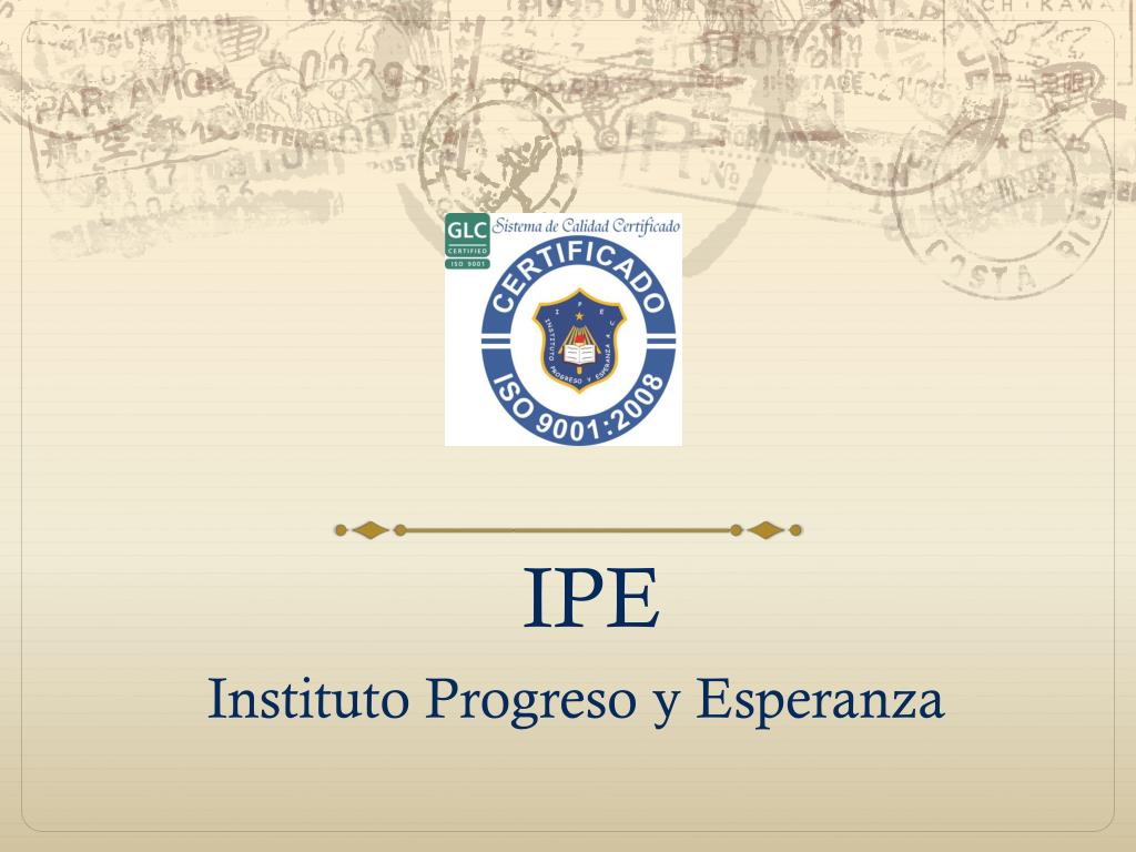 PPT - CORO INSTITUTO PROGRESO Y ESPERANZA PowerPoint Presentation, free  download - ID:1860187