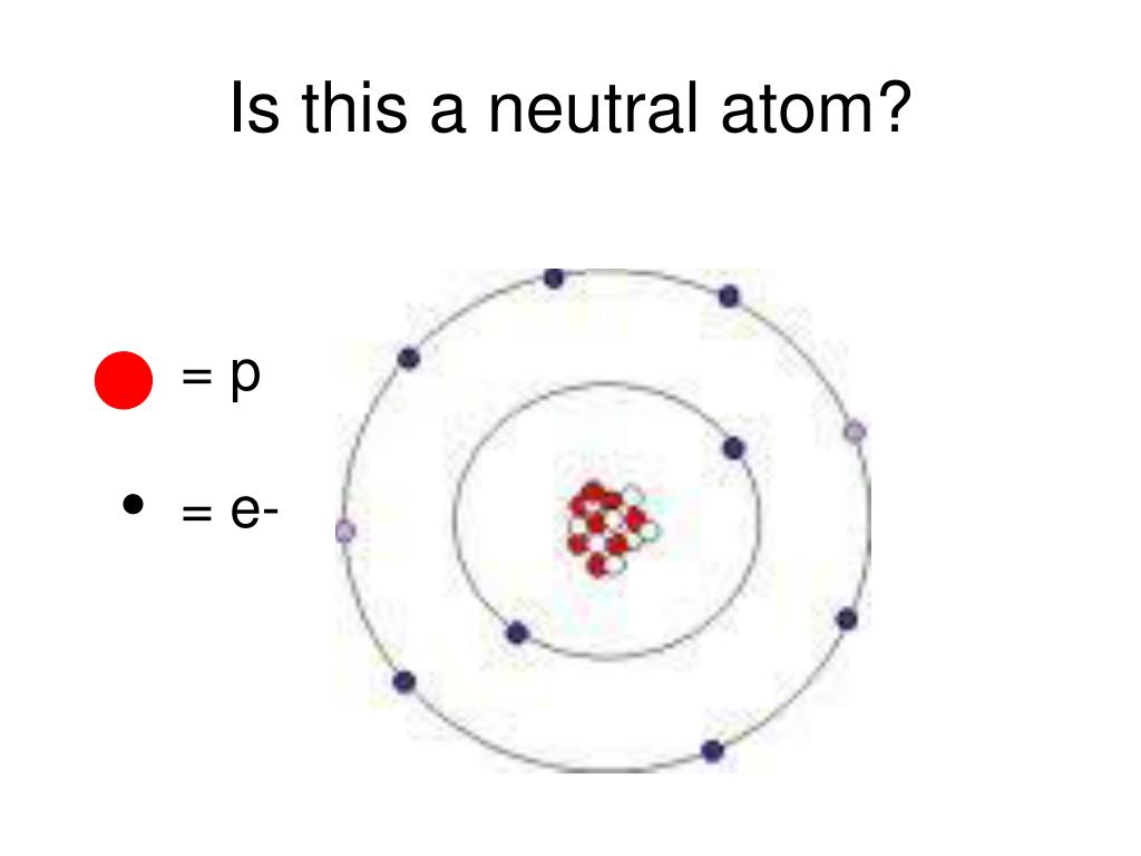 neutral atom neutral atom