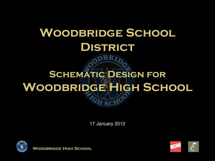woodbridge school district schematic design for woodbridge high school n.