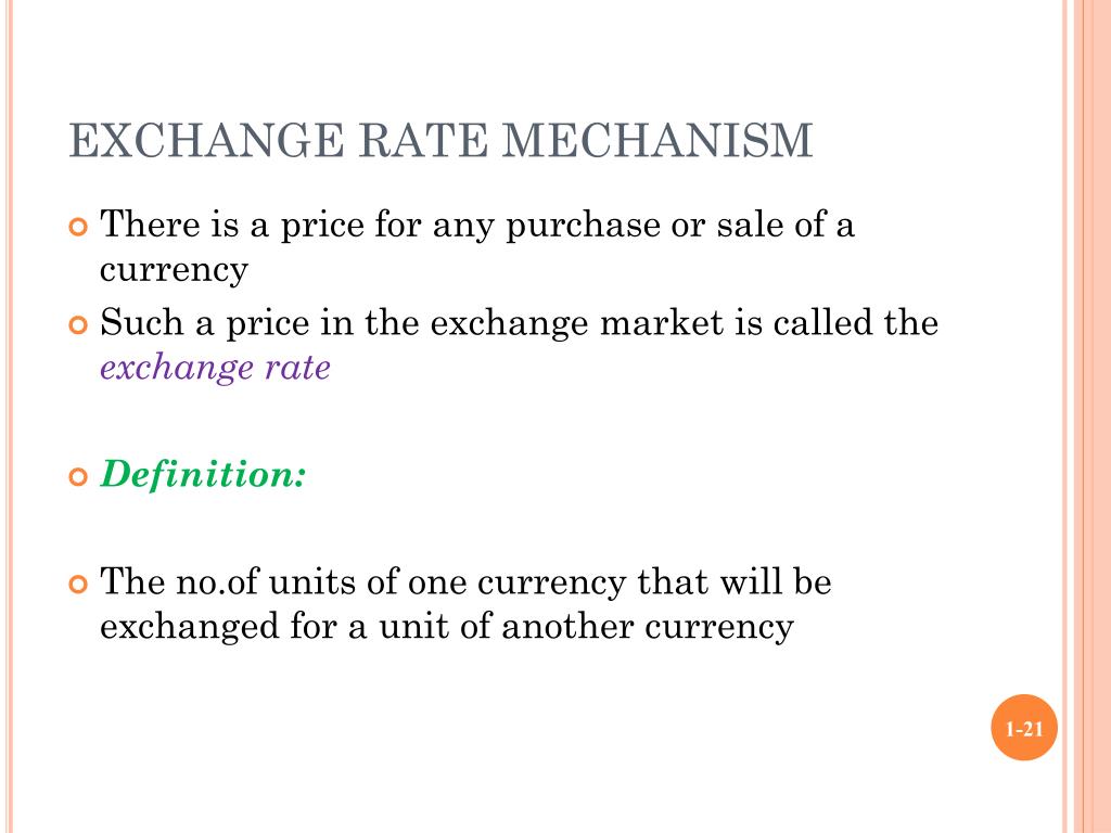 PPT - FOREIGN EXCHANGE RATE THEORIES PowerPoint Presentation, free download  - ID:4939946