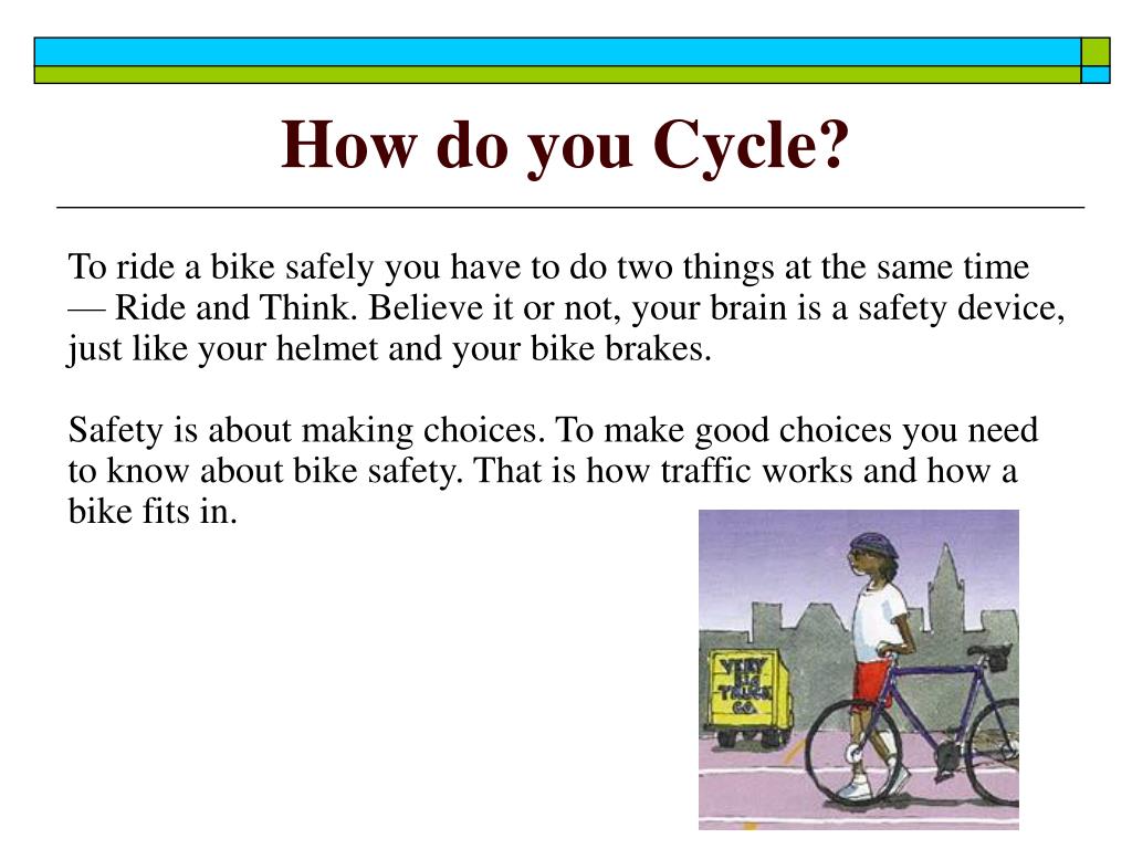 do you cycle
