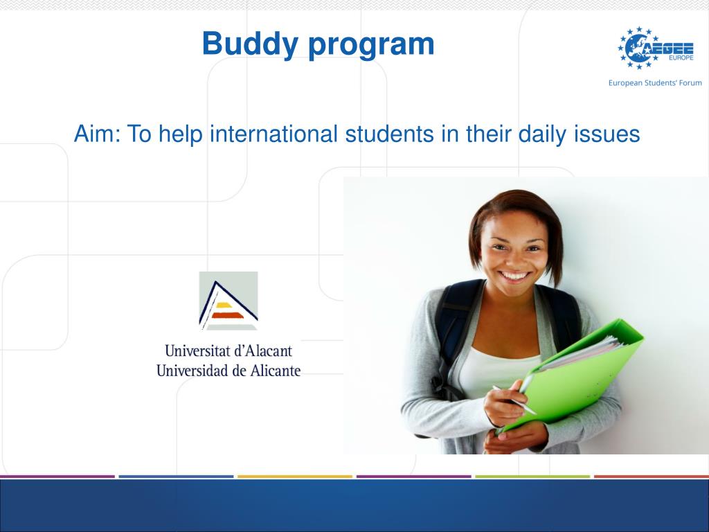 buddy program powerpoint presentation