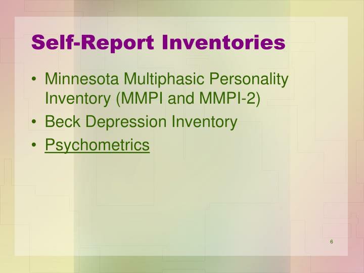 mmpi 2 reliability
