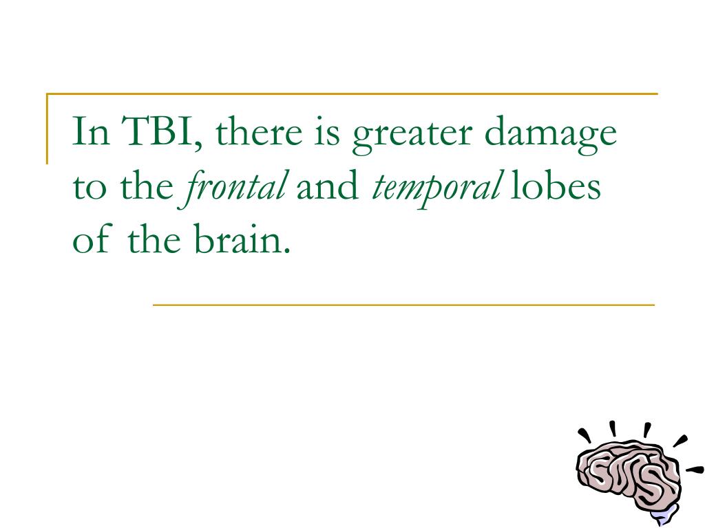 PPT - Understanding Traumatic Brain Injury (TBI) PowerPoint