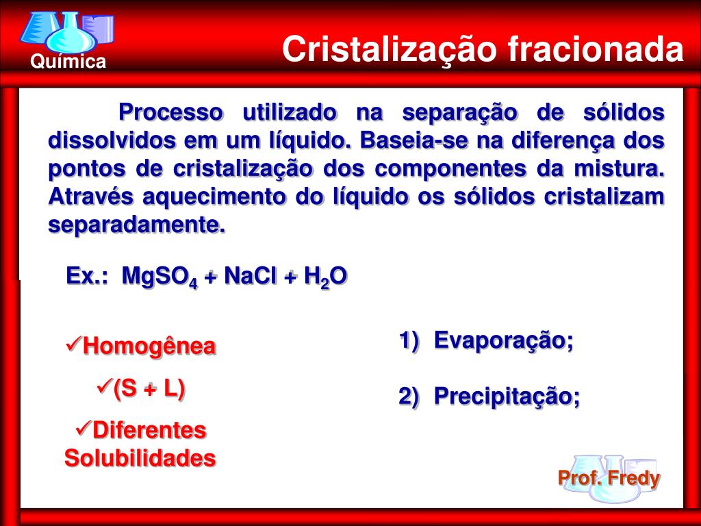 PPT - Fracionamento de misturas PowerPoint Presentation, free download ...