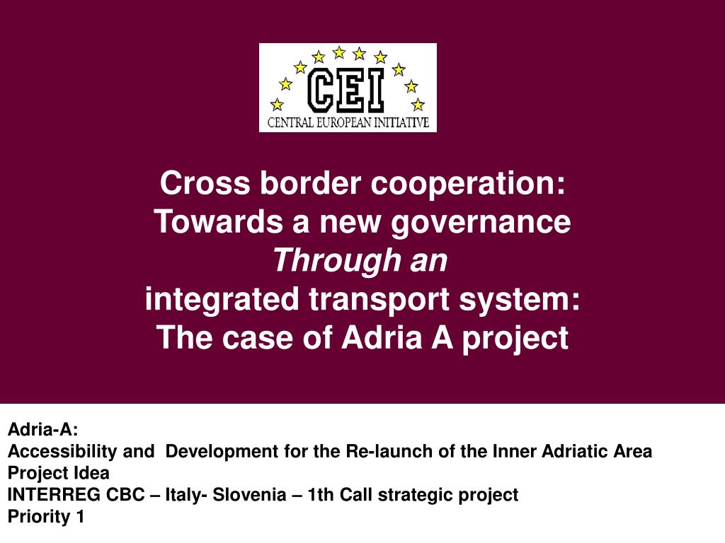 PPT - Cross Border Cooperation: Towards A New Governance Through An ...