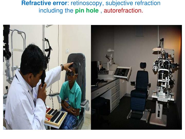 PPT Clinical eye examination History & physical examination