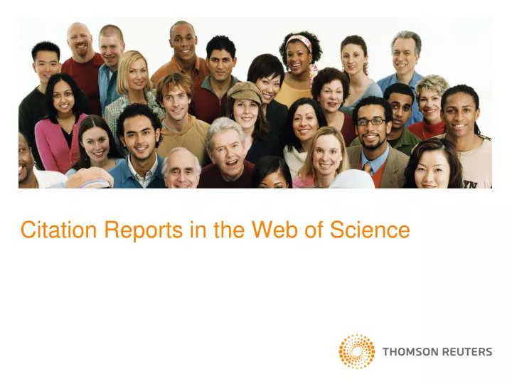 citation reports in the web of science n.
