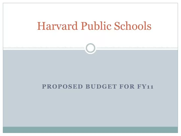 PPT Harvard Public Schools PowerPoint Presentation, free download