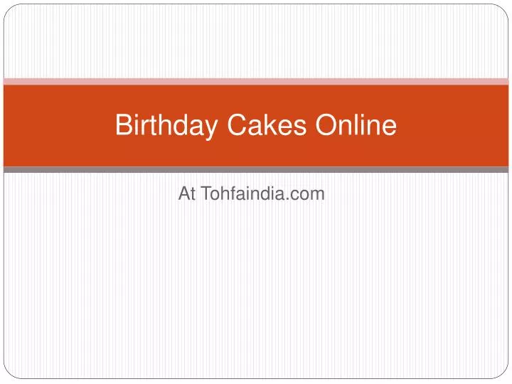 birthday cakes online n.