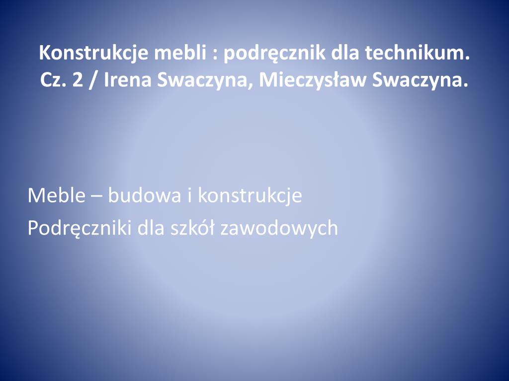 Ppt Kształcenie Zawodowe Problemy Opracowania