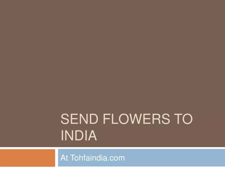 send flowers to india n.