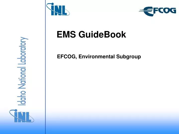 ems guidebook n.