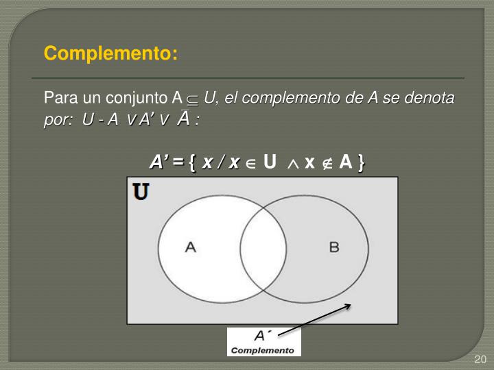 PPT - Teoría De Conjuntos PowerPoint Presentation - ID:4950525