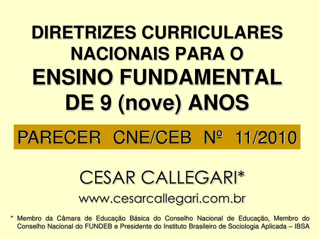 Ensino Fundamental, 9° ano - ppt carregar