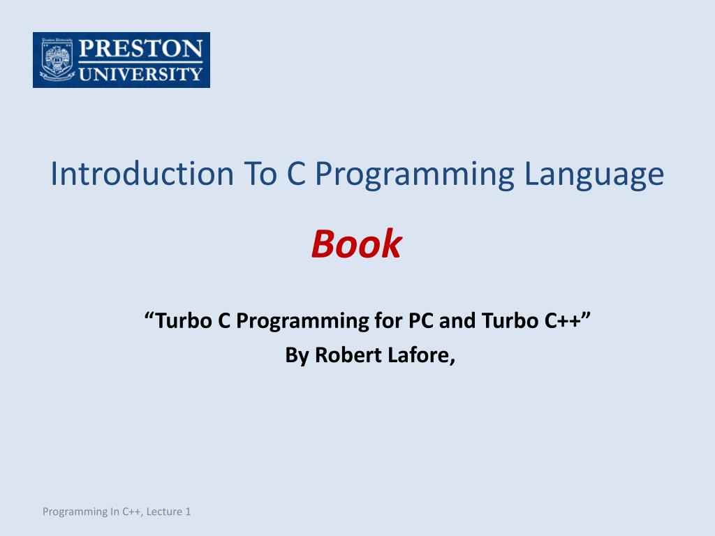 Turbo c book by robert lafore free download youtube Turbo c book by robert lafore free download youtube