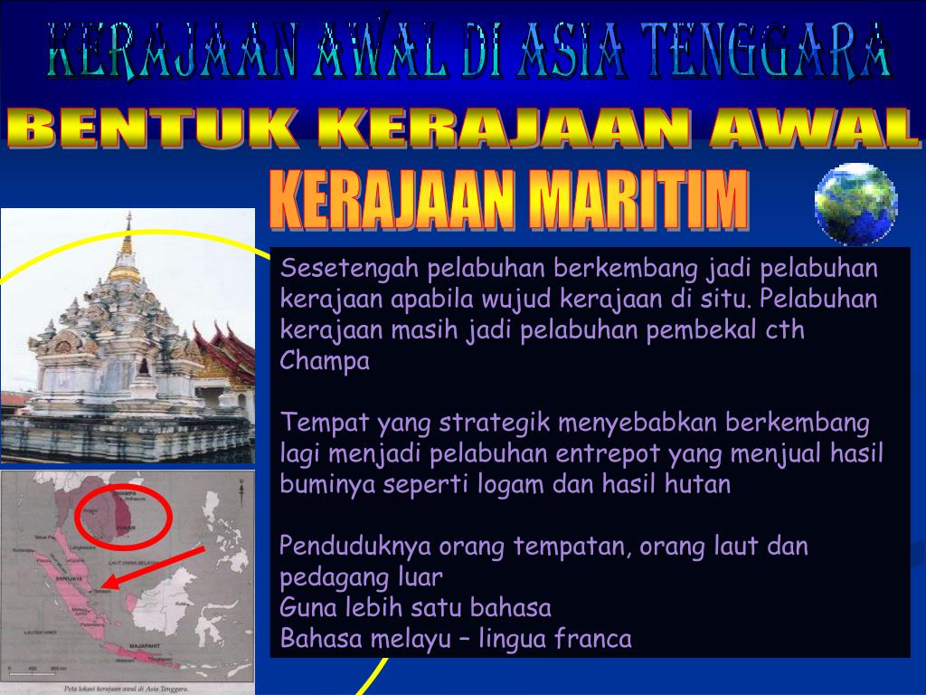 kerajaan maritim di asia tenggara