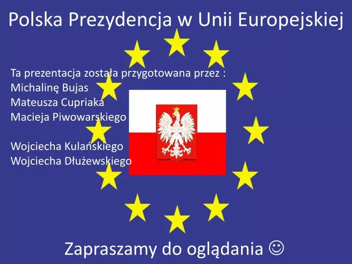 Rola Polski W Unii Europejskiej Referat