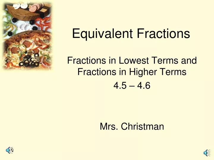 equivalent fractions n.