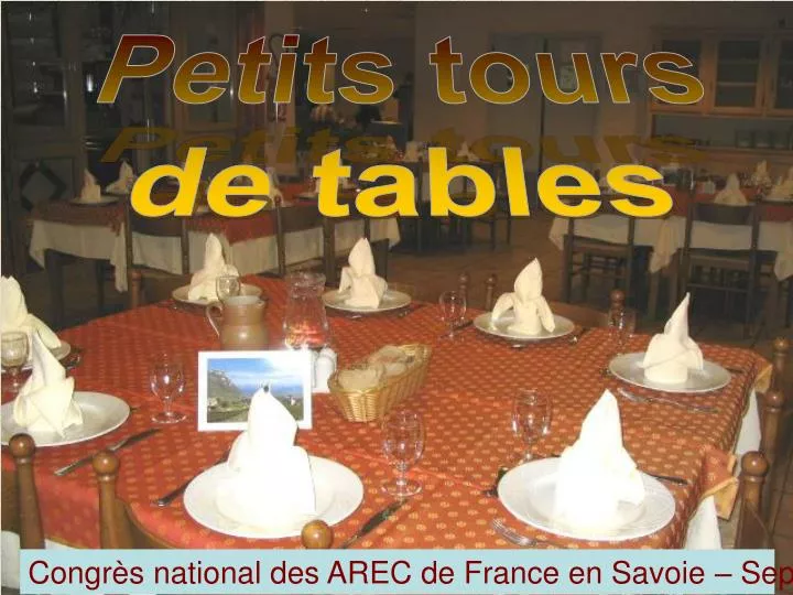 faire un tour de table anglais