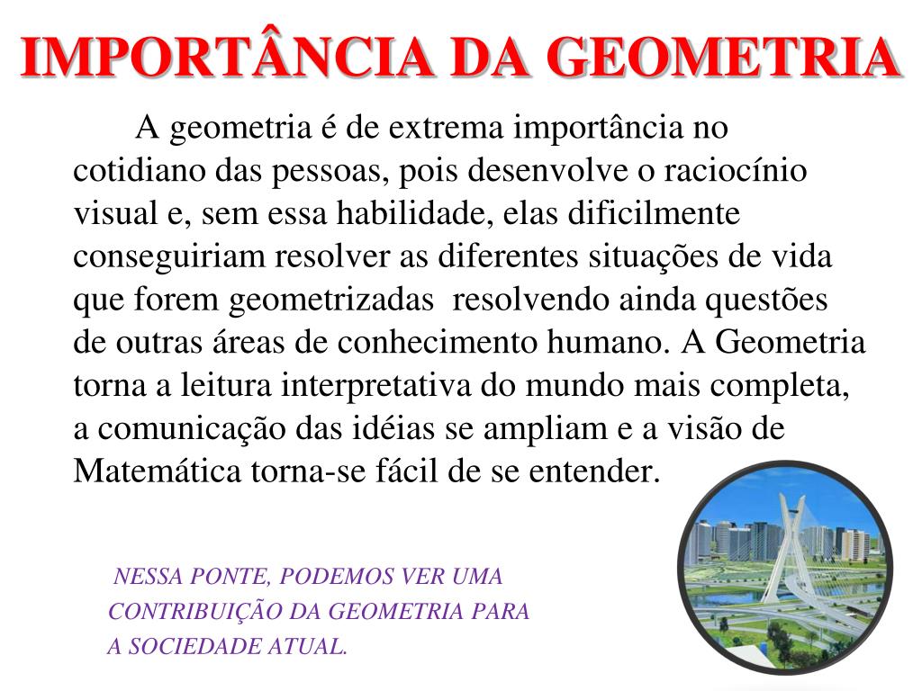 Conhecimento de geometria