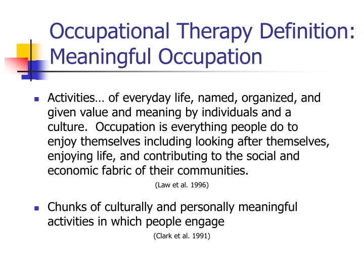 what is occupation meaning what is occupation meaning