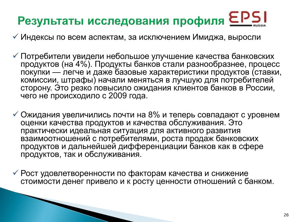 Правила подготовки и проведения презентаций банковских продуктов и услуг