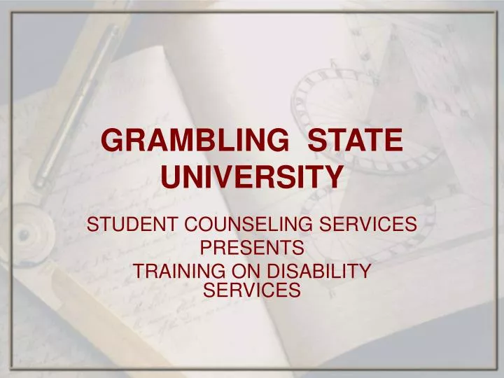 Ppt Grambling State University Powerpoint Presentation Free Download