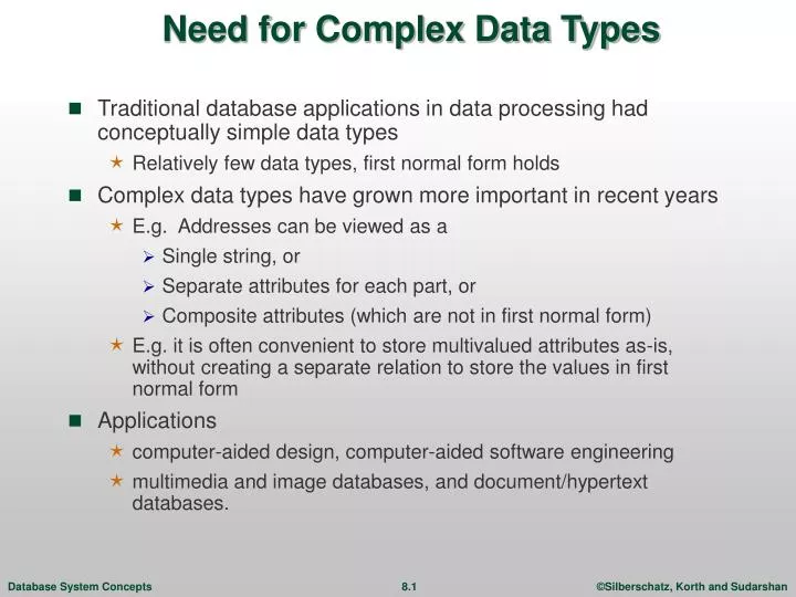 PPT - Need for Complex Data Types PowerPoint Presentation, free ...