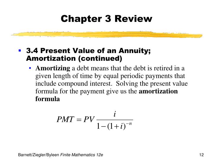 ppt chapter 3 mathematics of finance powerpoint presentation id