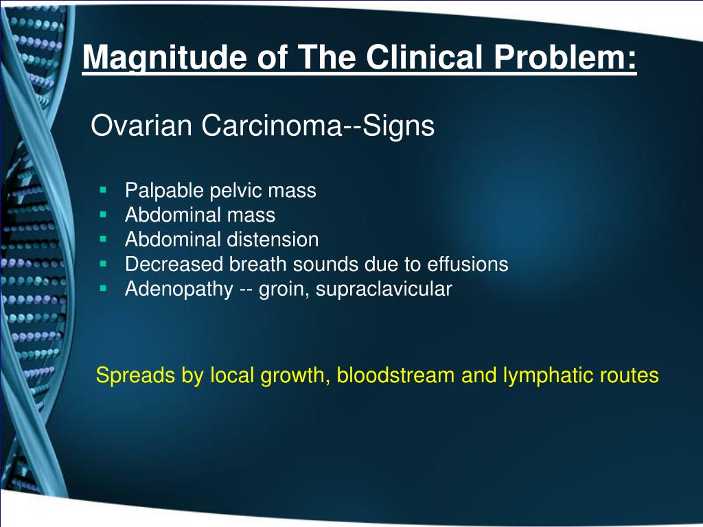 PPT - Management of Epithelial Ovarian Cancer PowerPoint Presentation ...