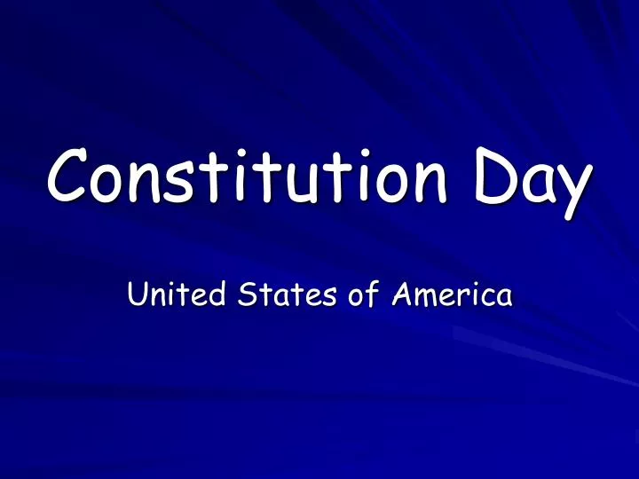 PPT Constitution Day PowerPoint Presentation, free download ID4963838