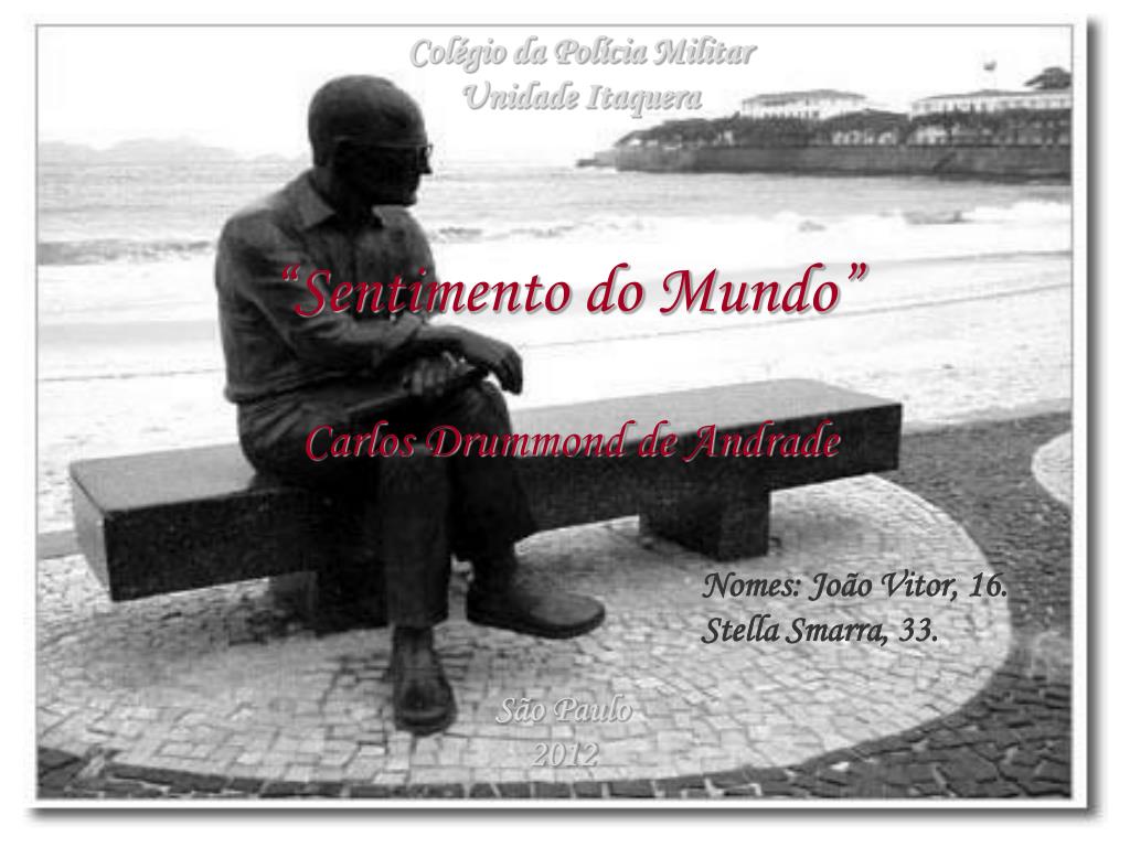 Carlos Drummond de Andrade - Colégio São Paulo