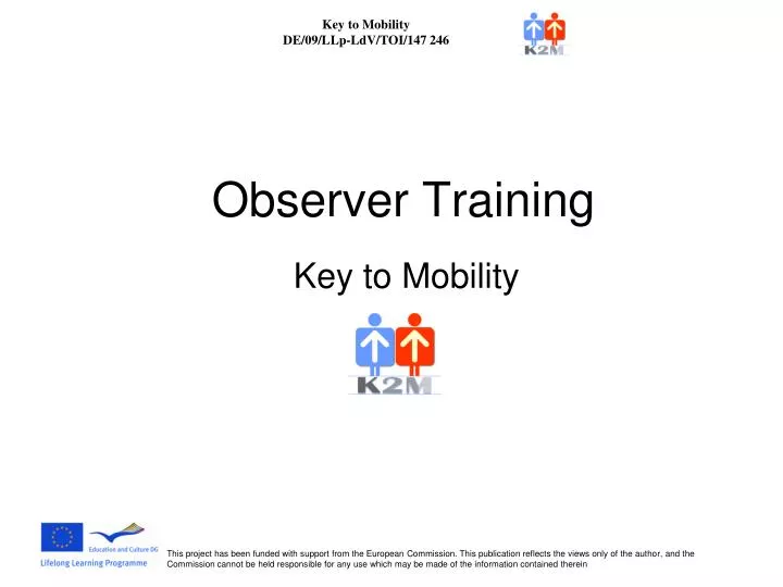 observer training n.