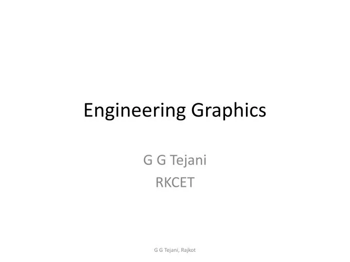 PPT - Engineering Graphics PowerPoint Presentation, free download - ID ...