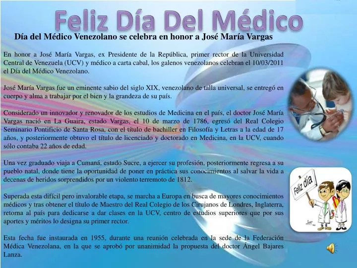 PPT - Feliz Día Del Médico PowerPoint Presentation, free download - ID