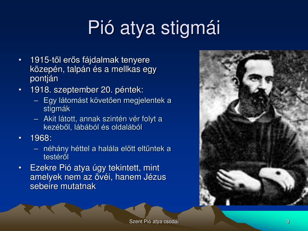 PPT - Szent Pió atya csodái PowerPoint Presentation, free download -  ID:4969471