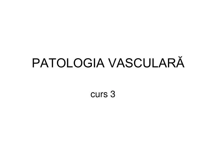 patologia vascular n.
