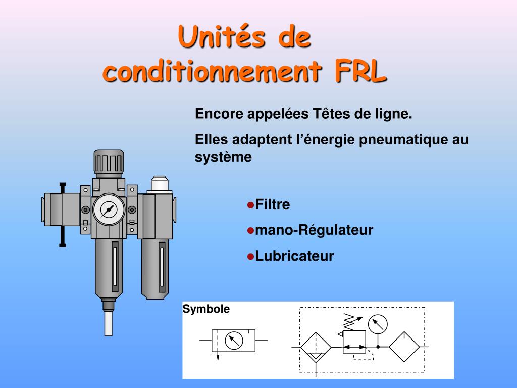 PPT - AUTOMATISME - LE PNEUMATIQUE - PowerPoint Presentation, free download  - ID:4971467