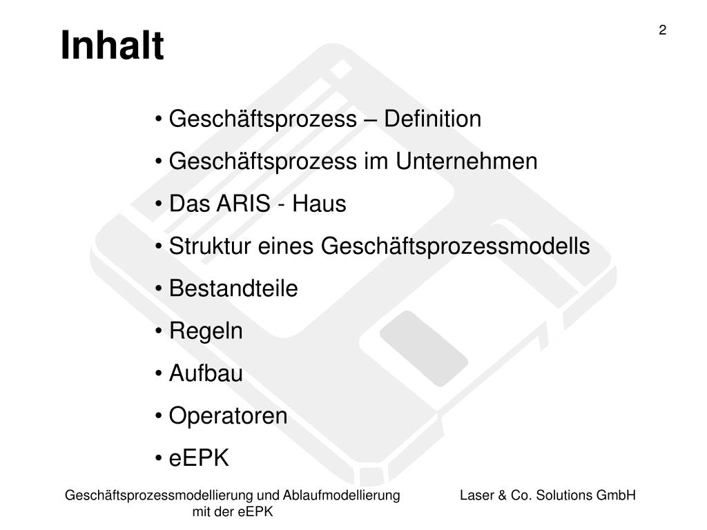 Ppt Geschaftsprozessmodellierung Und Ablaufmodellierung Mit Der