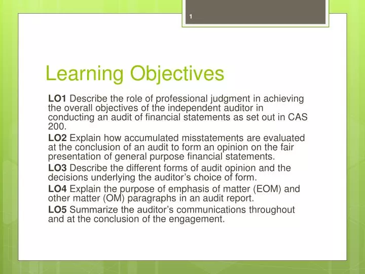 objective of financial statements a critical objective of financial statements a critical