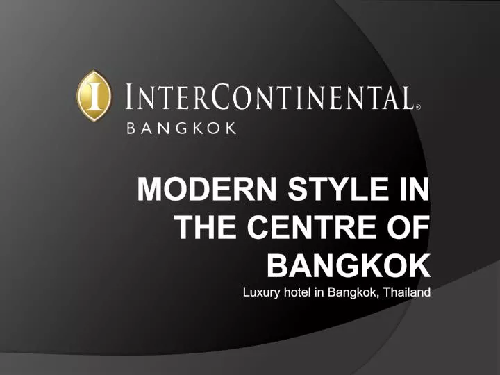 m o dern style in the centre of bangkok luxury hotel in bangkok thailand n.