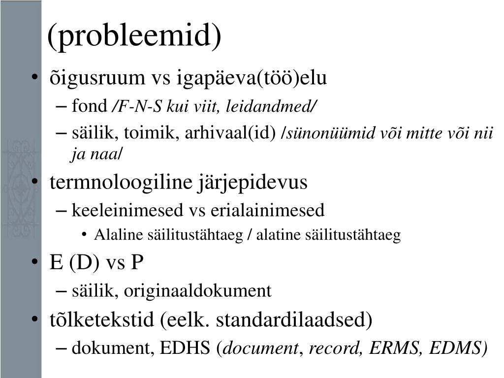 PPT Arhivaaliga E Eestimaa Teedel PowerPoint Presentation Free 