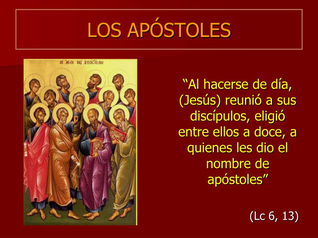 Nombre De Los Doce Apostoles De Jesus De Nazaret