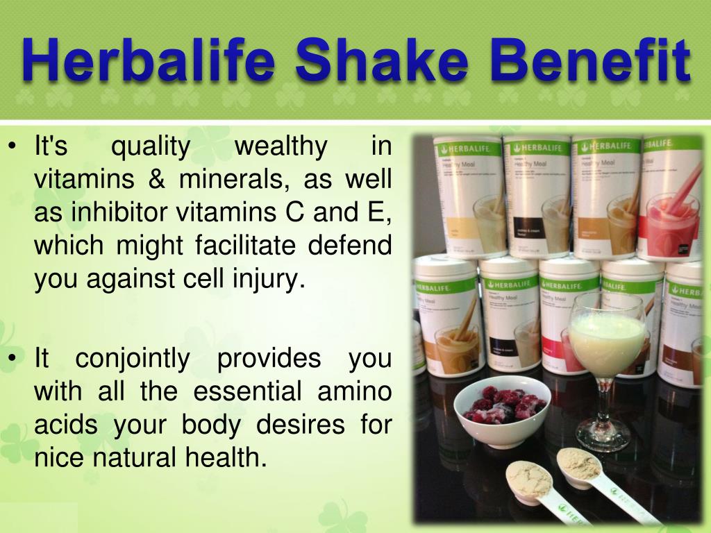 PPT Lose weight and feel great with Herbalife shake recipes