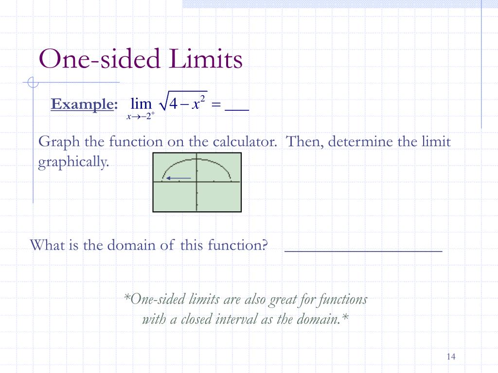 One sided sale limit calculator