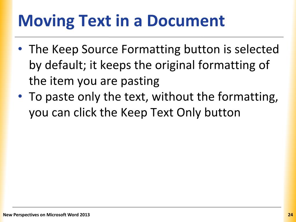 keep source formatting word keep source formatting word