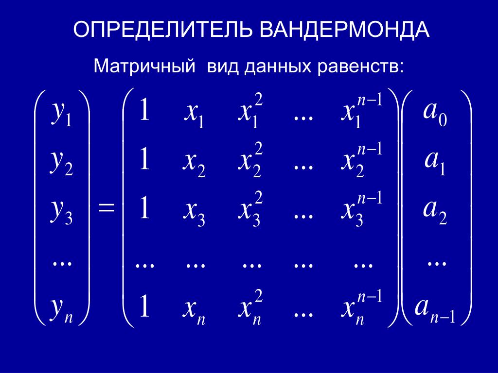 Виды матричной реакции